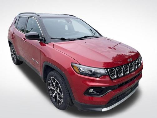 Red Hot Pearlcoat 2025 Jeep Compass Limited