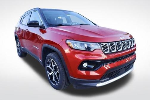Red Hot Pearlcoat 2025 Jeep Compass Limited