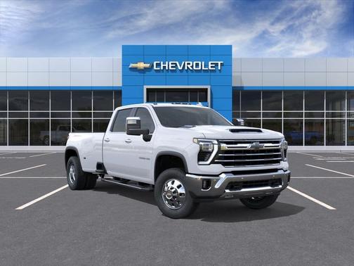 Summit White 2026 Chevrolet Silverado 3500 LTZ
