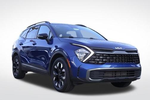 Sapphire Blue 2023 Kia Sportage X-Line