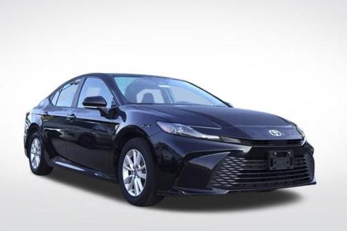 Midnight Black Metallic 2025 Toyota Camry LE