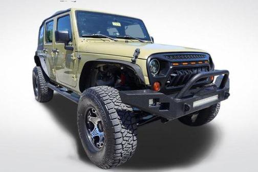 Commando Green 2013 Jeep Wrangler Unlimited Sport