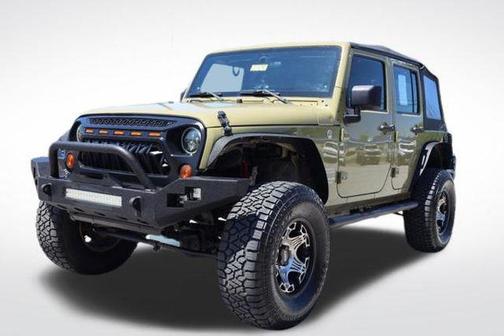Commando Green 2013 Jeep Wrangler Unlimited Sport