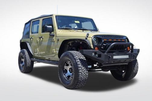 Commando Green 2013 Jeep Wrangler Unlimited Sport