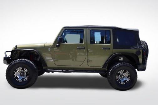 Commando Green 2013 Jeep Wrangler Unlimited Sport