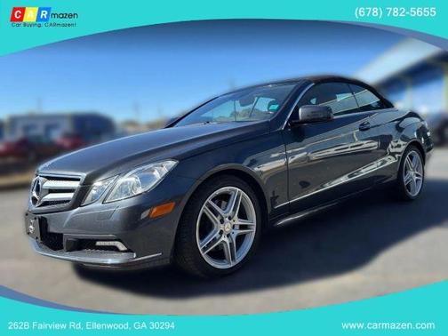 Gray 2011 Mercedes-Benz E-Class E 350 Cabriolet