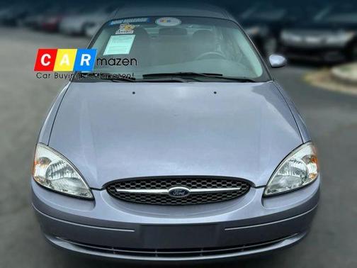 Blue 2001 Ford Taurus SES