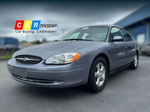 Blue 2001 Ford Taurus SES