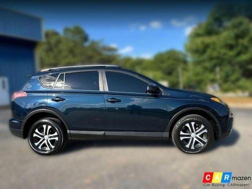 Blue 2017 Toyota RAV4 LE