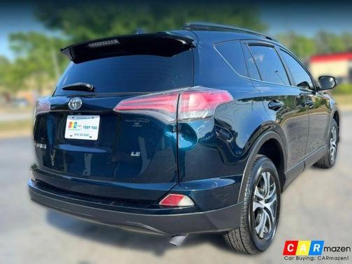 Blue 2017 Toyota RAV4 LE