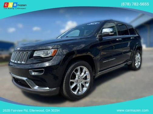 Black 2014 Jeep Grand Cherokee Summit