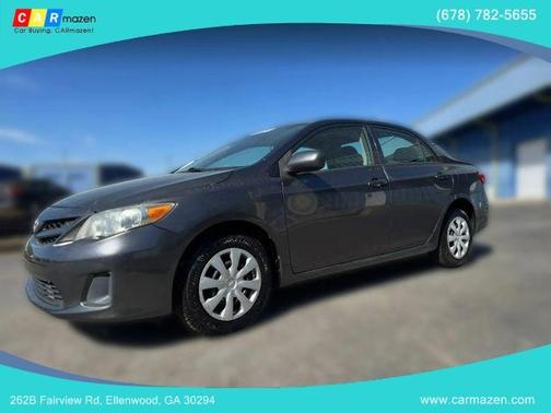 Gray 2013 Toyota Corolla L