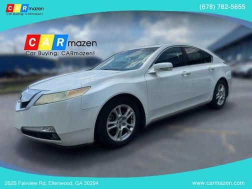 White 2010 Acura TL 3.5