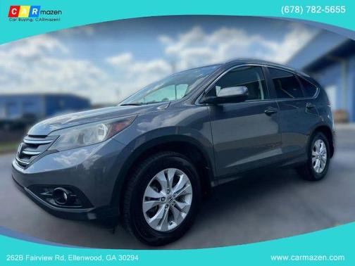 Gray 2013 Honda CR-V EX-L