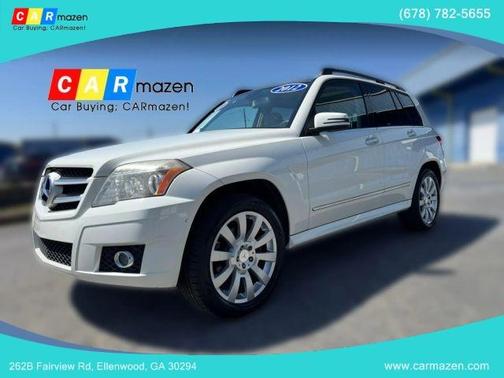 White 2012 Mercedes-Benz GLK-Class GLK 350