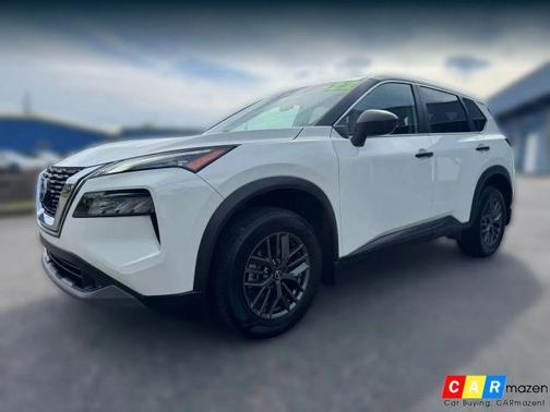 Glacier White 2022 Nissan Rogue S