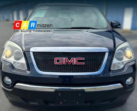 Blue 2009 GMC Acadia SLT