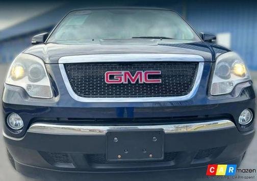 Blue 2009 GMC Acadia SLT