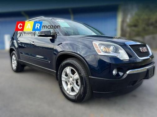 Blue 2009 GMC Acadia SLT