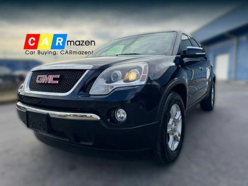 Blue 2009 GMC Acadia SLT