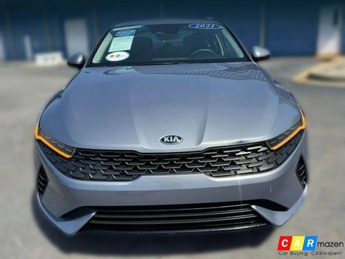 Gray 2021 Kia K5 LXS