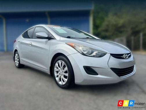 Radiant Silver 2013 Hyundai ELANTRA GLS