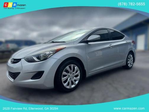 Radiant Silver 2013 Hyundai ELANTRA GLS