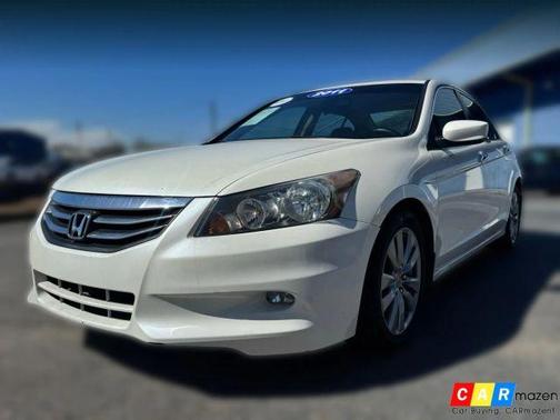White 2011 Honda Accord EX-L
