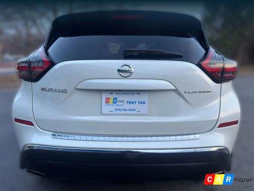 White 2019 Nissan Murano Platinum