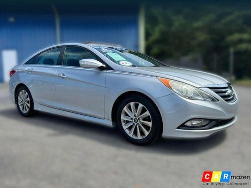 Radiant Silver Metallic 2014 Hyundai SONATA Limited