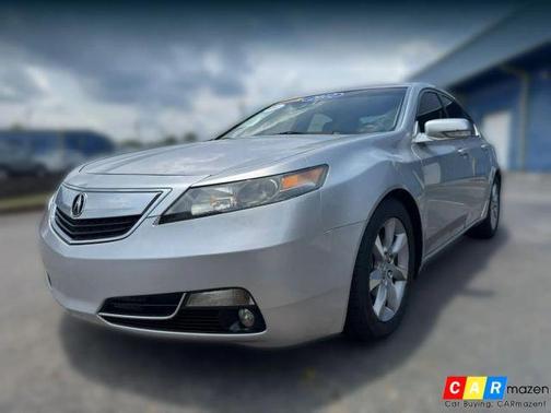 Silver 2012 Acura TL Technology