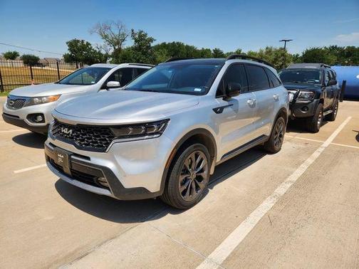 Sparkling Silver 2022 Kia Sorento SX Prestige