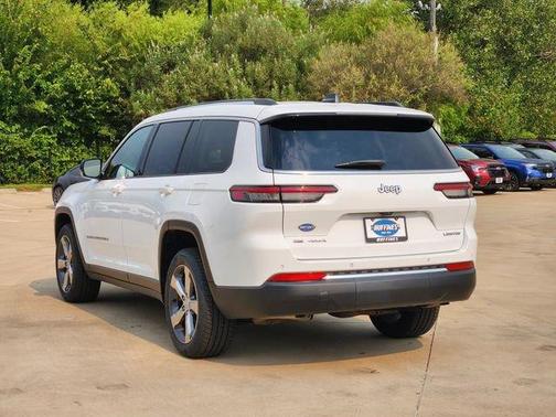 Bright White Clearcoat 2021 Jeep Grand Cherokee L Limited