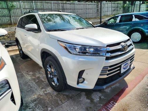 Blizzard Pearl 2018 Toyota Highlander Limited Platinum