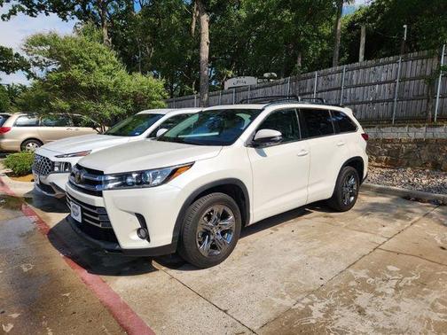 Blizzard Pearl 2018 Toyota Highlander Limited Platinum