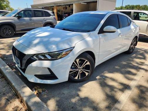 Cloud White 2021 Nissan Sentra SV