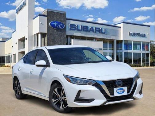 Cloud White 2021 Nissan Sentra SV