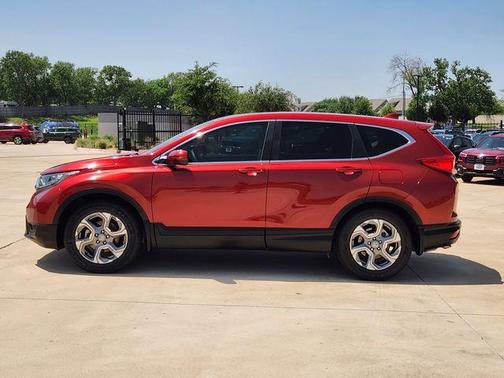Molten Lava Pearl 2018 Honda CR-V EX-L