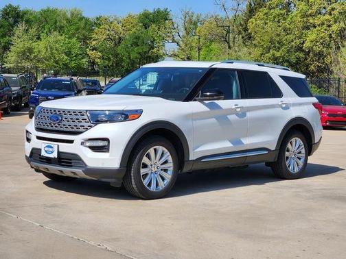 Star White 2023 Ford Explorer Limited