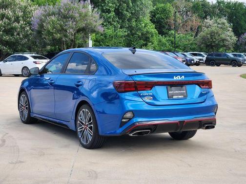 Blue 2024 Kia Forte GT