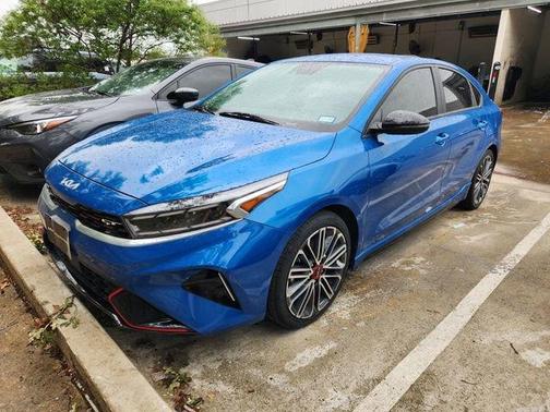 Blue 2024 Kia Forte GT