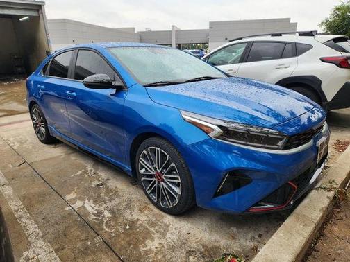 Blue 2024 Kia Forte GT