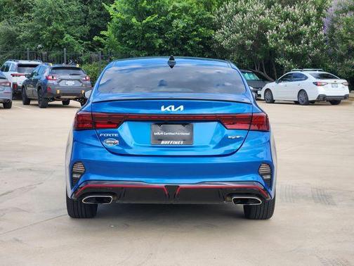 Blue 2024 Kia Forte GT