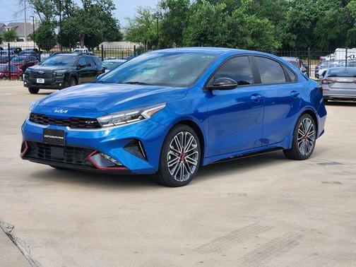 Blue 2024 Kia Forte GT