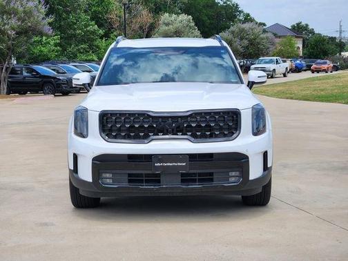 Glacial White Pearl 2025 Kia Telluride SX X-Line