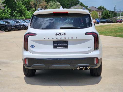 Glacial White Pearl 2025 Kia Telluride SX X-Line