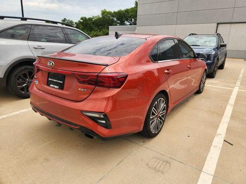 Fire Orange 2020 Kia Forte GT