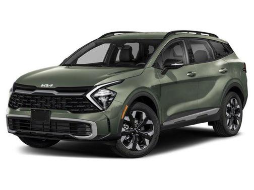 Jungle Green 2024 Kia Sportage X-Line