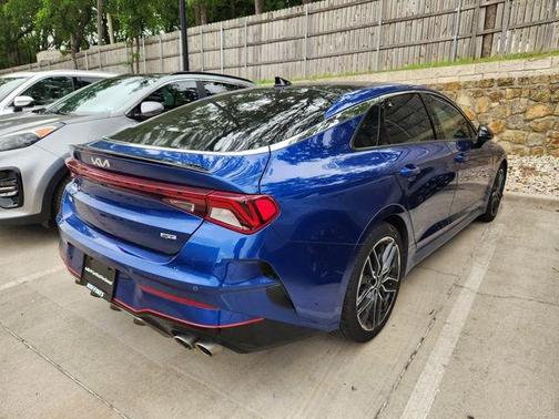 Sapphire Blue 2023 Kia K5 GT