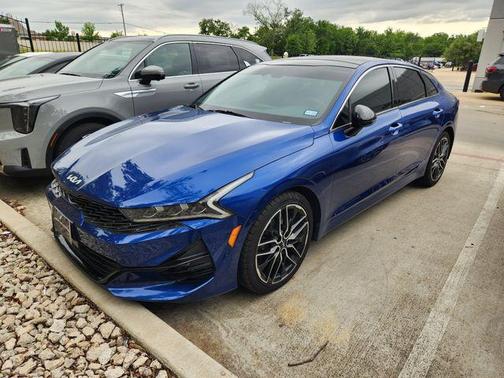 Sapphire Blue 2023 Kia K5 GT